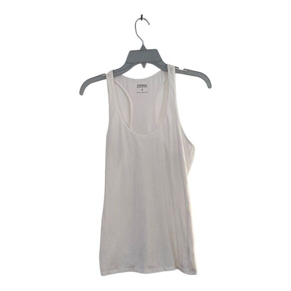 Express dream weight cotton white tank size M - Picture 1 of 5